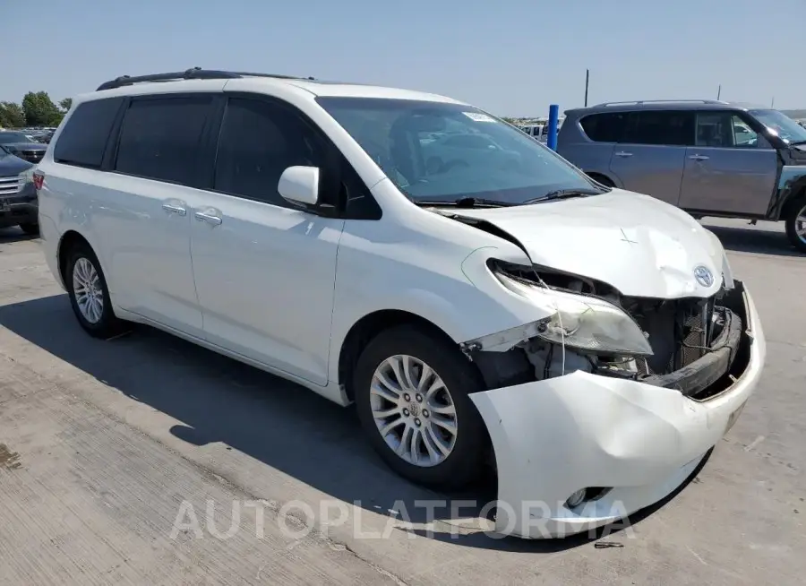 TOYOTA SIENNA XLE 2015 vin 5TDYK3DC1FS635494 from auto auction Copart