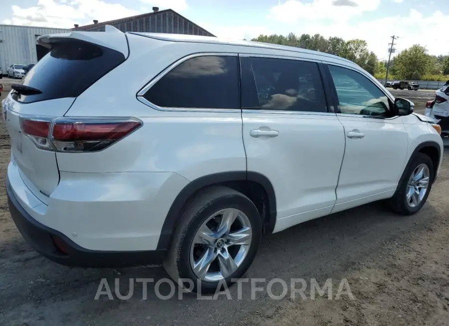 TOYOTA HIGHLANDER 2016 vin 5TDYKRFH7GS167395 from auto auction Copart