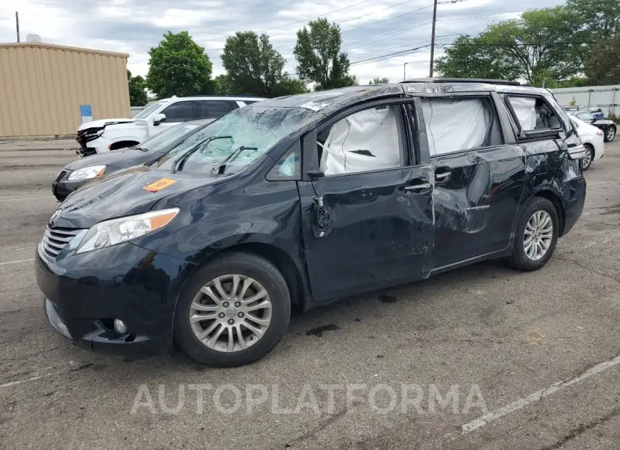 TOYOTA SIENNA XLE 2017 vin 5TDYZ3DC4HS820198 from auto auction Copart