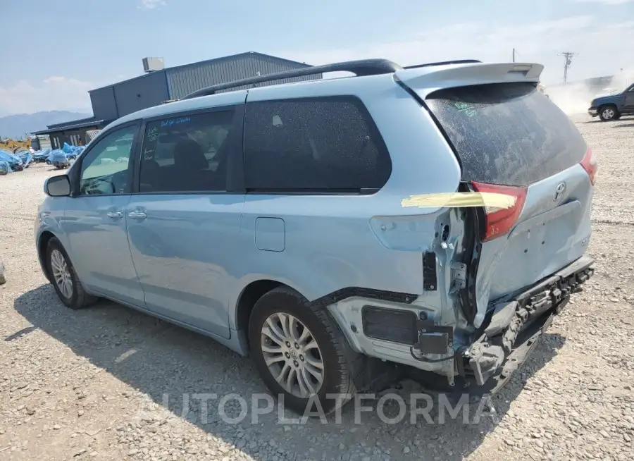 TOYOTA SIENNA XLE 2017 vin 5TDYZ3DC8HS829387 from auto auction Copart