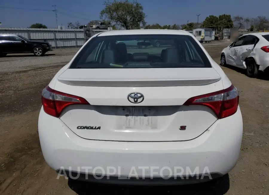 TOYOTA COROLLA L 2016 vin 5YFBURHE3GP457810 from auto auction Copart