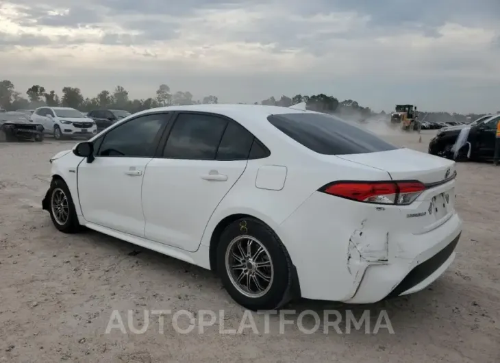 TOYOTA COROLLA LE 2020 vin JTDEBRBE2LJ031388 from auto auction Copart