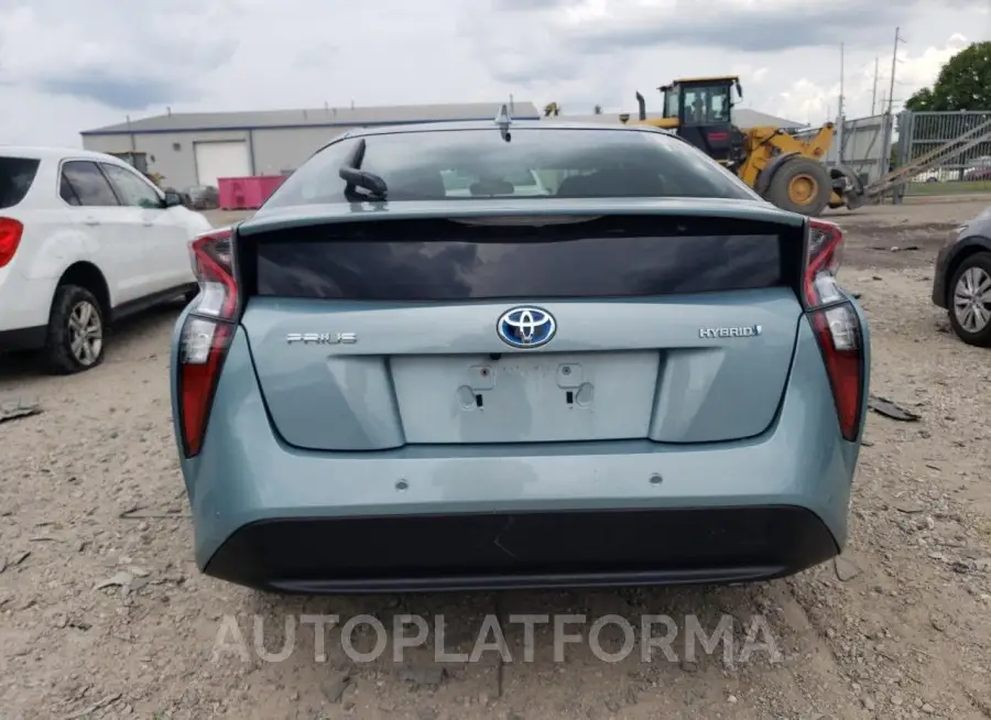 TOYOTA PRIUS 2018 vin JTDKBRFU2J3083285 from auto auction Copart