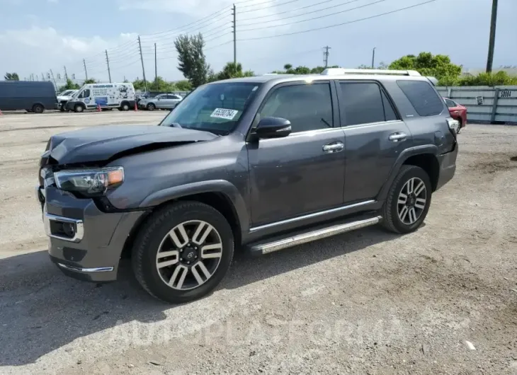 TOYOTA 4RUNNER LI 2022 vin JTEKU5JR2N5994101 from auto auction Copart