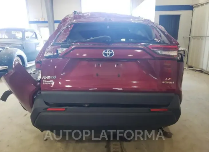 TOYOTA RAV4 LE 2021 vin JTMLWRFV8MD128634 from auto auction Copart