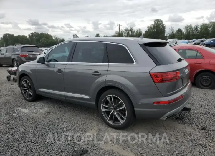 AUDI Q7 PREMIUM 2017 vin WA1AHAF71HD044384 from auto auction Copart