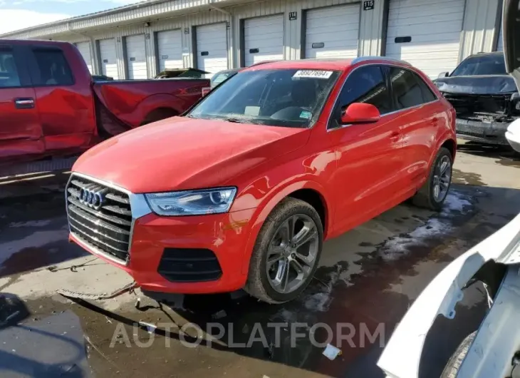 AUDI Q3 2016 vin WA1EFCFS3GR020211 from auto auction Copart