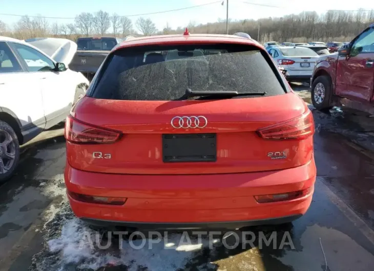 AUDI Q3 2016 vin WA1EFCFS3GR020211 from auto auction Copart