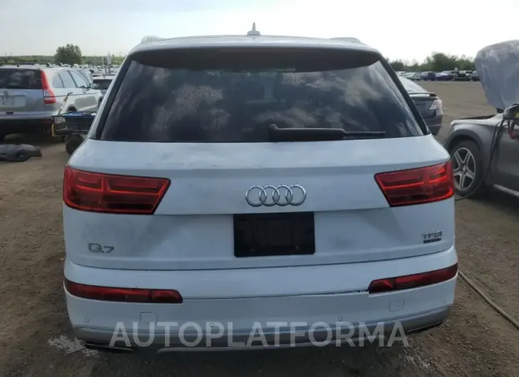 AUDI Q7 PREMIUM 2018 vin WA1LAAF73JD020025 from auto auction Copart