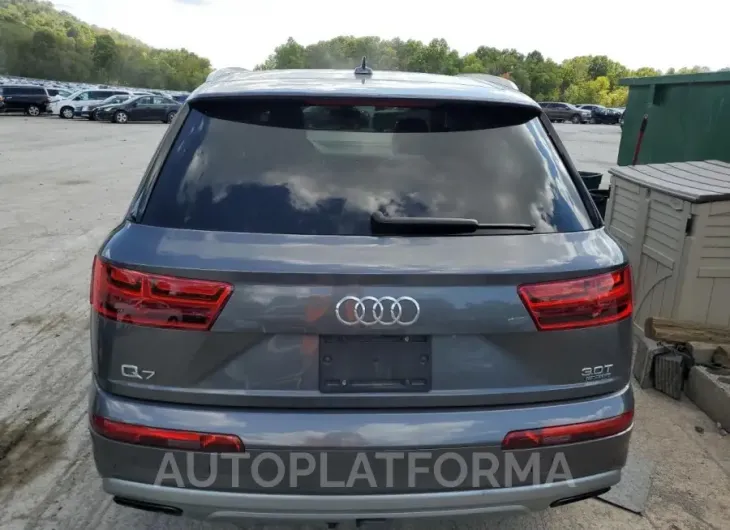 AUDI Q7 PREMIUM 2018 vin WA1LAAF75JD045122 from auto auction Copart