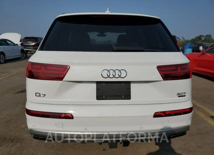 AUDI Q7 PREMIUM 2018 vin WA1LAAF77JD033599 from auto auction Copart