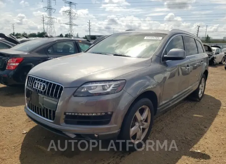 AUDI Q7 PREMIUM 2015 vin WA1LGAFE1FD016866 from auto auction Copart