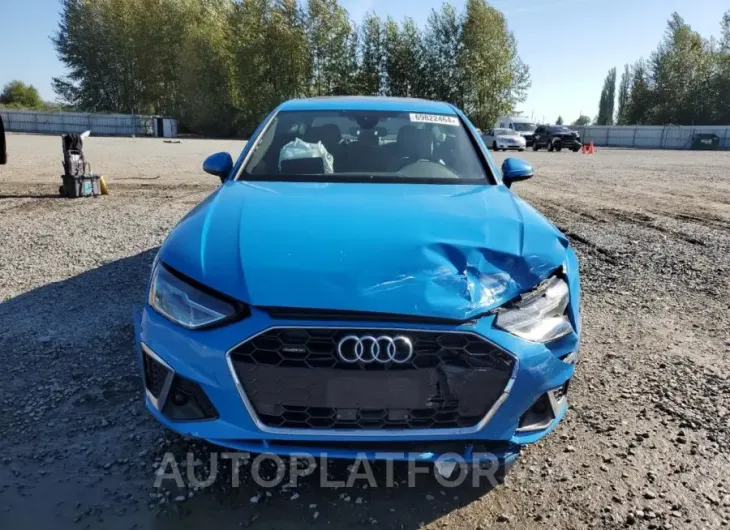 AUDI A4 PREMIUM 2020 vin WAUDNAF46LA066227 from auto auction Copart