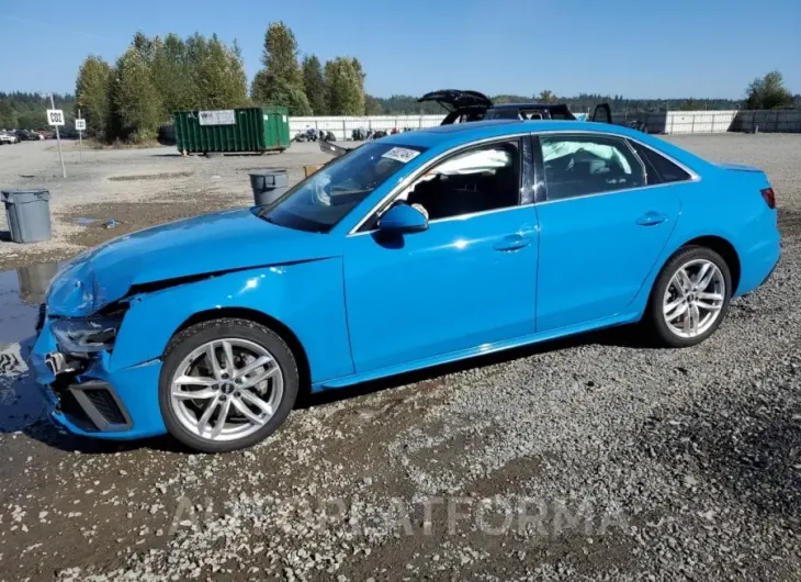 AUDI A4 PREMIUM 2020 vin WAUDNAF46LA066227 from auto auction Copart