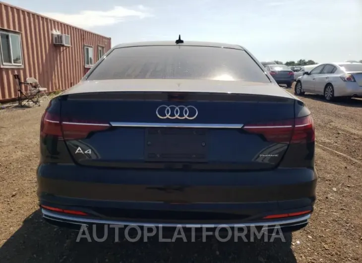 AUDI A4 PREMIUM 2020 vin WAUENAF47LA072834 from auto auction Copart