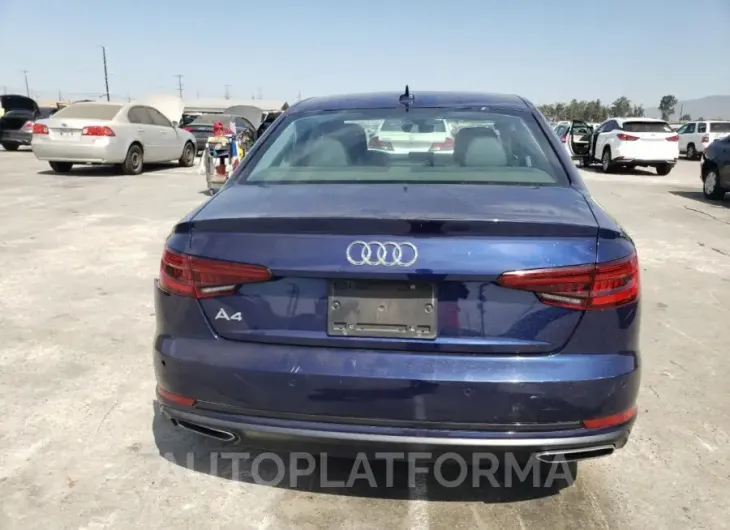 AUDI A4 PREMIUM 2019 vin WAUGMAF42KA073206 from auto auction Copart