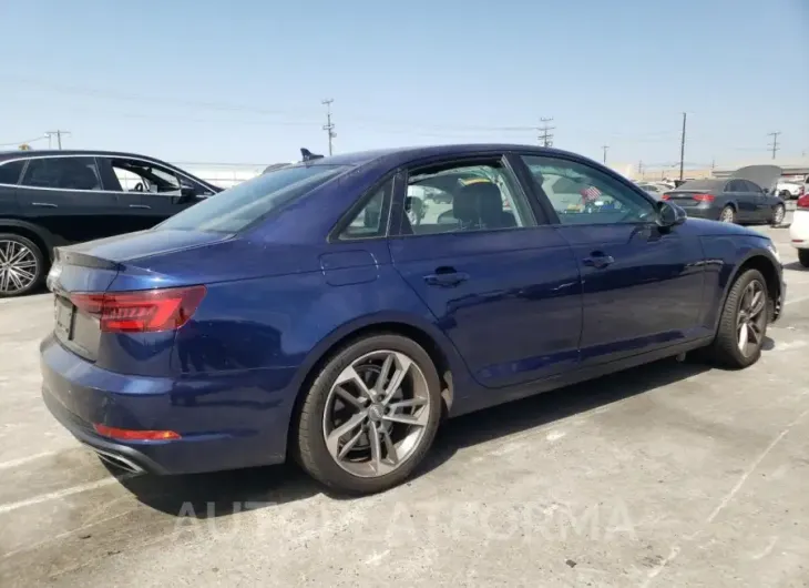 AUDI A4 PREMIUM 2019 vin WAUGMAF42KA073206 from auto auction Copart