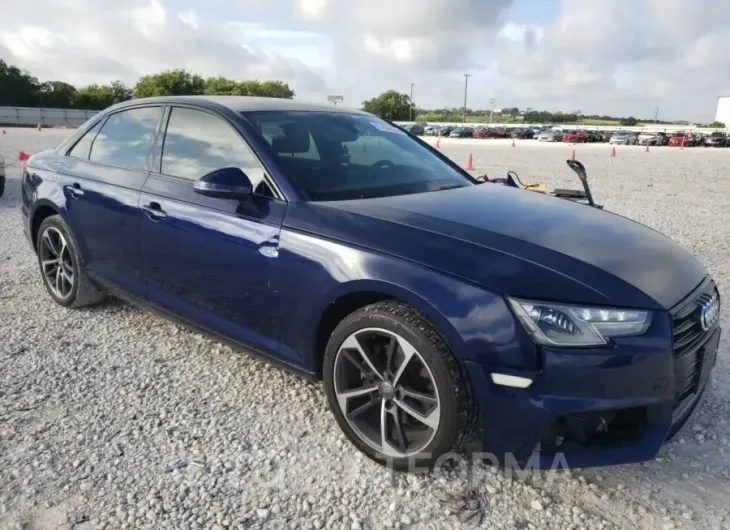 AUDI A4 PREMIUM 2019 vin WAUGMAF43KN022418 from auto auction Copart