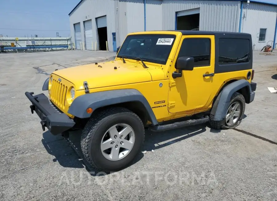 JEEP WRANGLER S 2015 vin 1C4AJWAG7FL571296 from auto auction Copart