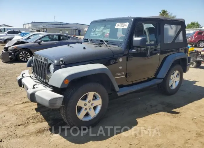 JEEP WRANGLER S 2015 vin 1C4GJWAG8FL604591 from auto auction Copart