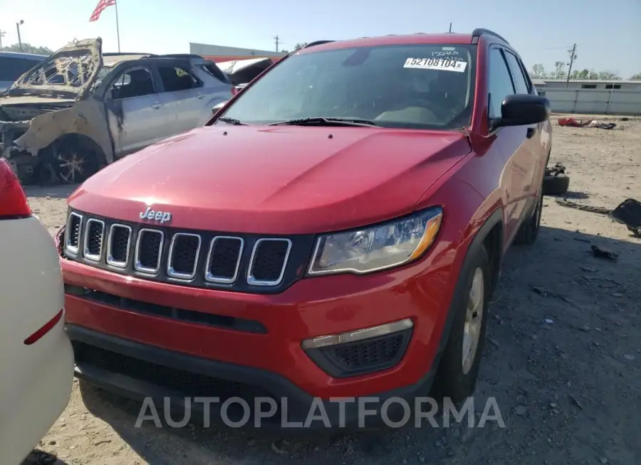 JEEP COMPASS SP 2018 vin 3C4NJCABXJT254873 from auto auction Copart