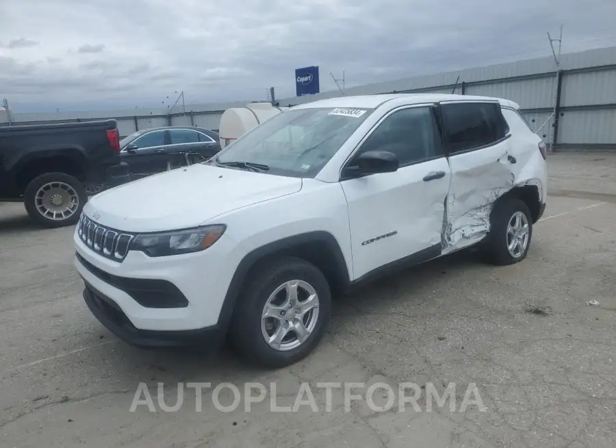 JEEP COMPASS SP 2022 vin 3C4NJDAB7NT202662 from auto auction Copart