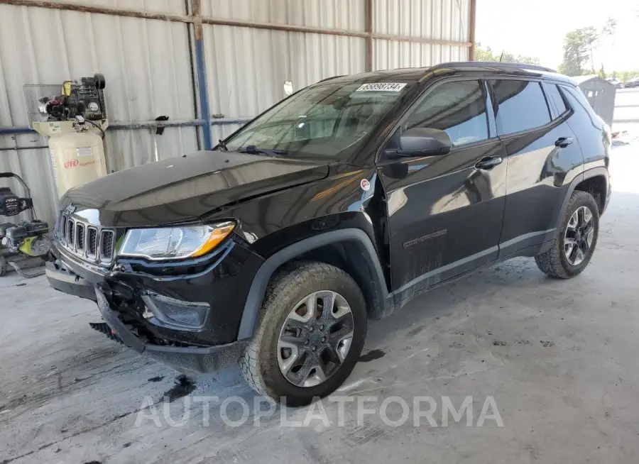 JEEP COMPASS TR 2018 vin 3C4NJDDB2JT169124 from auto auction Copart