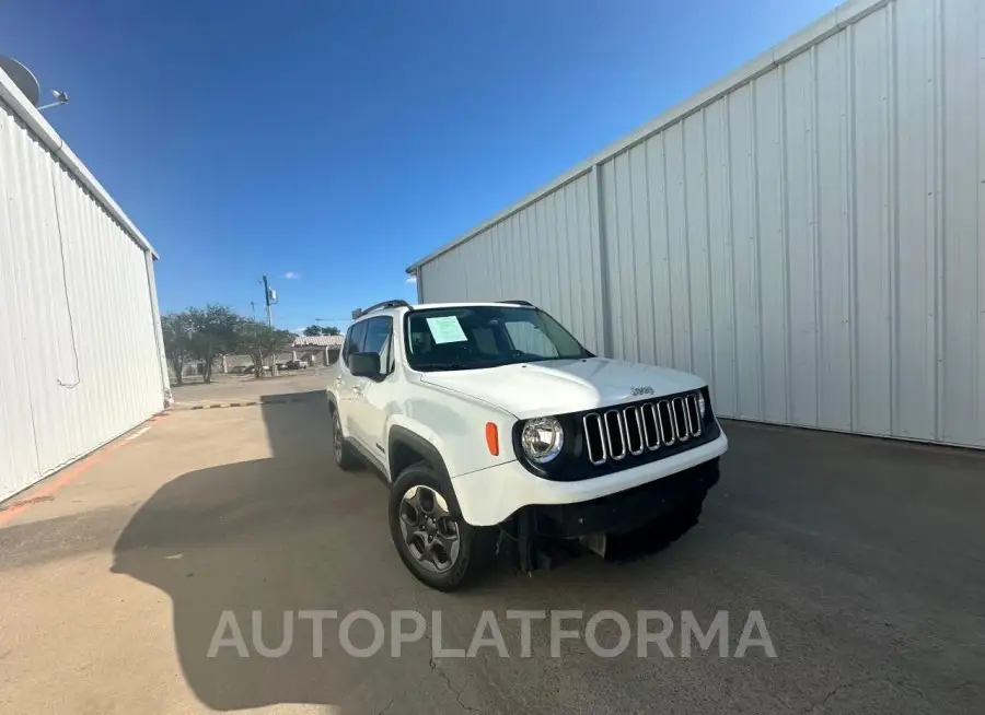 JEEP RENEGADE S 2017 vin ZACCJAAB3HPF62416 from auto auction Copart