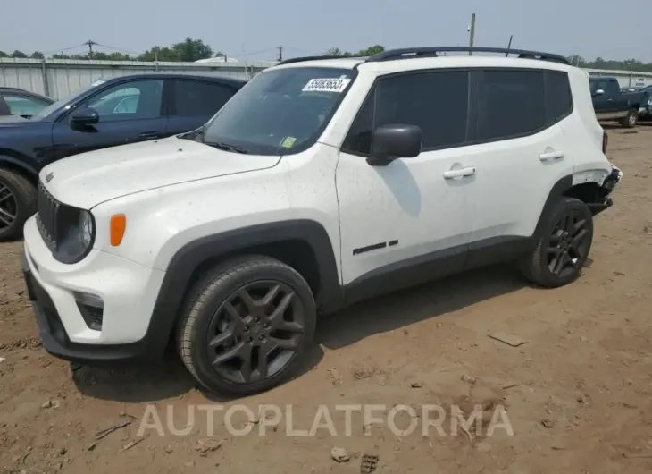 JEEP RENEGADE L 2021 vin ZACNJDBB4MPM76404 from auto auction Copart