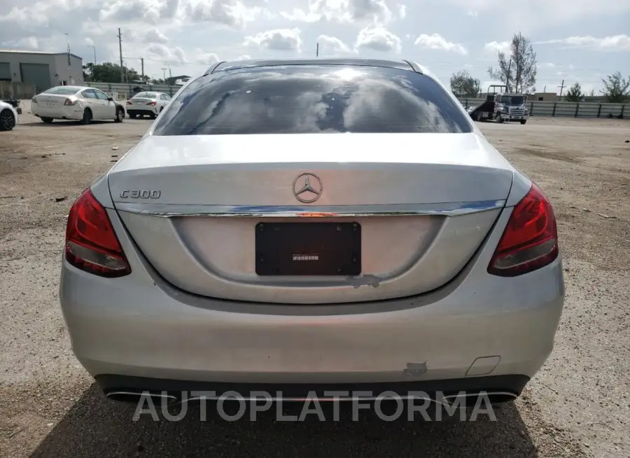 MERCEDES-BENZ C 300 2015 vin 55SWF4JBXFU044631 from auto auction Copart