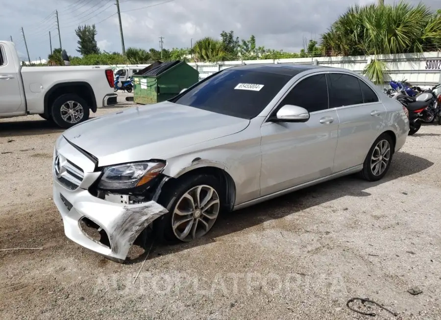 MERCEDES-BENZ C 300 2015 vin 55SWF4JBXFU044631 from auto auction Copart