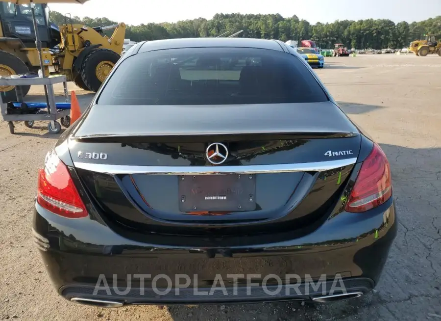 MERCEDES-BENZ C 300 4MAT 2016 vin 55SWF4KB0GU130241 from auto auction Copart