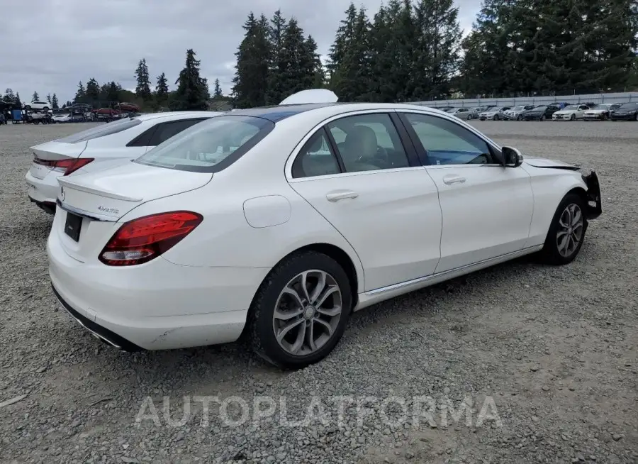 MERCEDES-BENZ C 300 4MAT 2016 vin 55SWF4KB4GU139377 from auto auction Copart