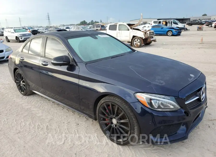 MERCEDES-BENZ C 43 4MATI 2017 vin 55SWF6EB0HU214875 from auto auction Copart