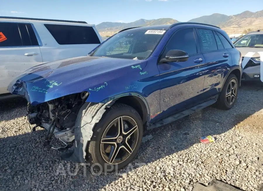 MERCEDES-BENZ GLC 300 4M 2022 vin W1N0G8EB6NG074325 from auto auction Copart