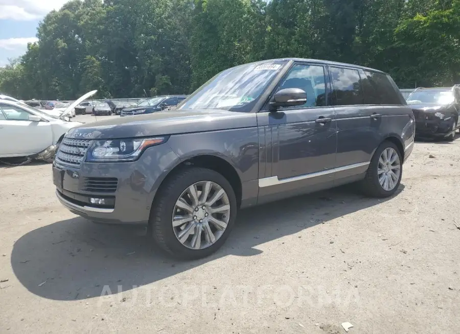 LAND ROVER RANGE ROVE 2017 vin SALGS2FV1HA373666 from auto auction Copart