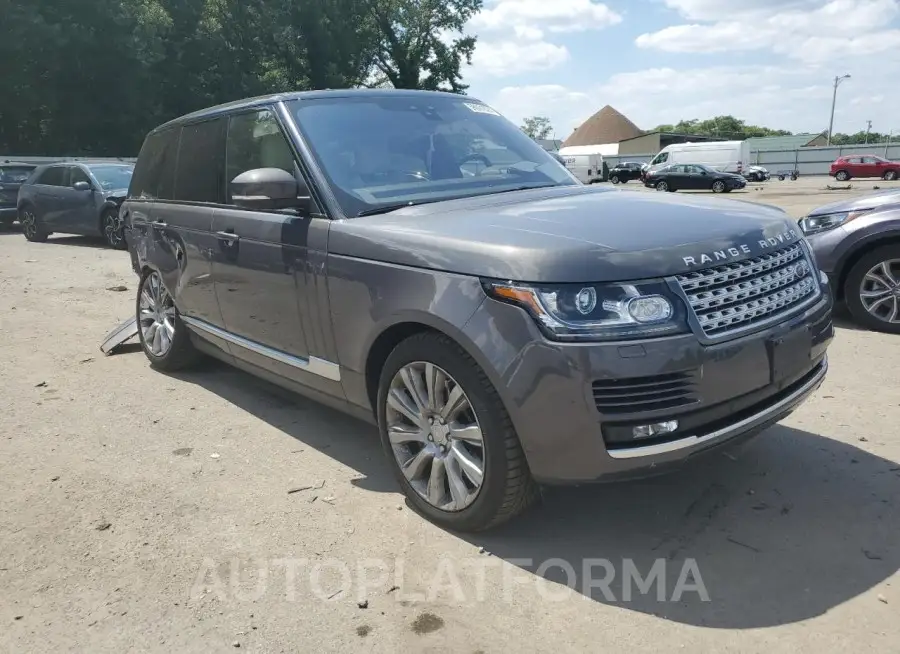 LAND ROVER RANGE ROVE 2017 vin SALGS2FV1HA373666 from auto auction Copart