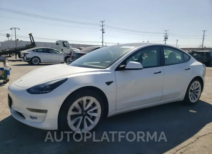 TESLA MODEL S 2021 vin 5YJ3E1EA1MF019301 from auto auction Copart