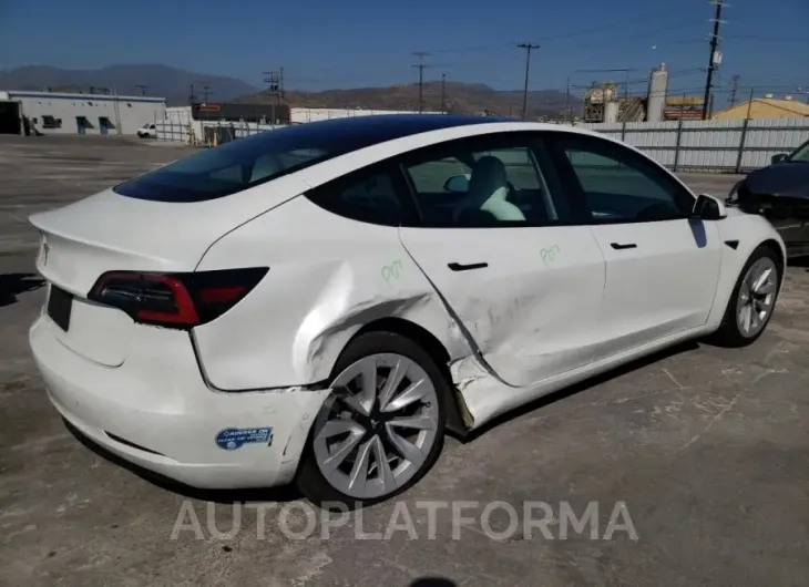 TESLA MODEL S 2021 vin 5YJ3E1EA1MF019301 from auto auction Copart