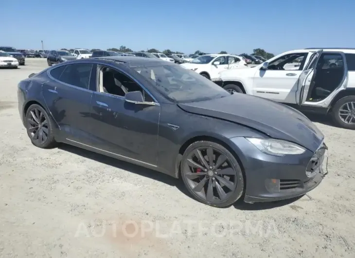 TESLA MODEL S 2015 vin 5YJSA1E1XFF115731 from auto auction Copart