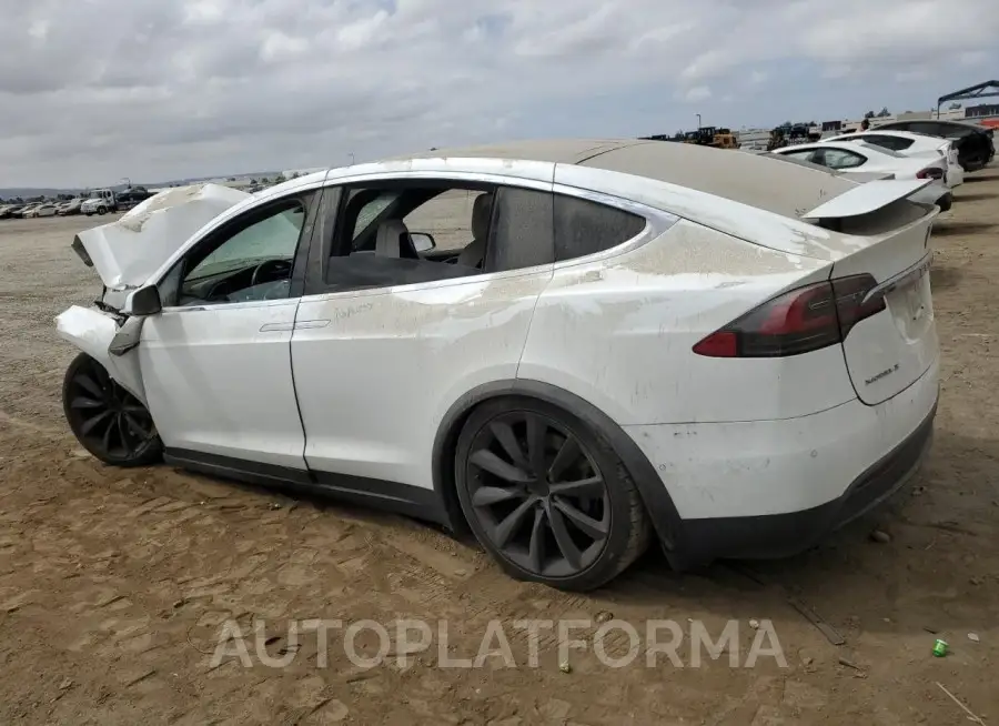 TESLA MODEL X 2016 vin 5YJXCBE25GF023698 from auto auction Copart