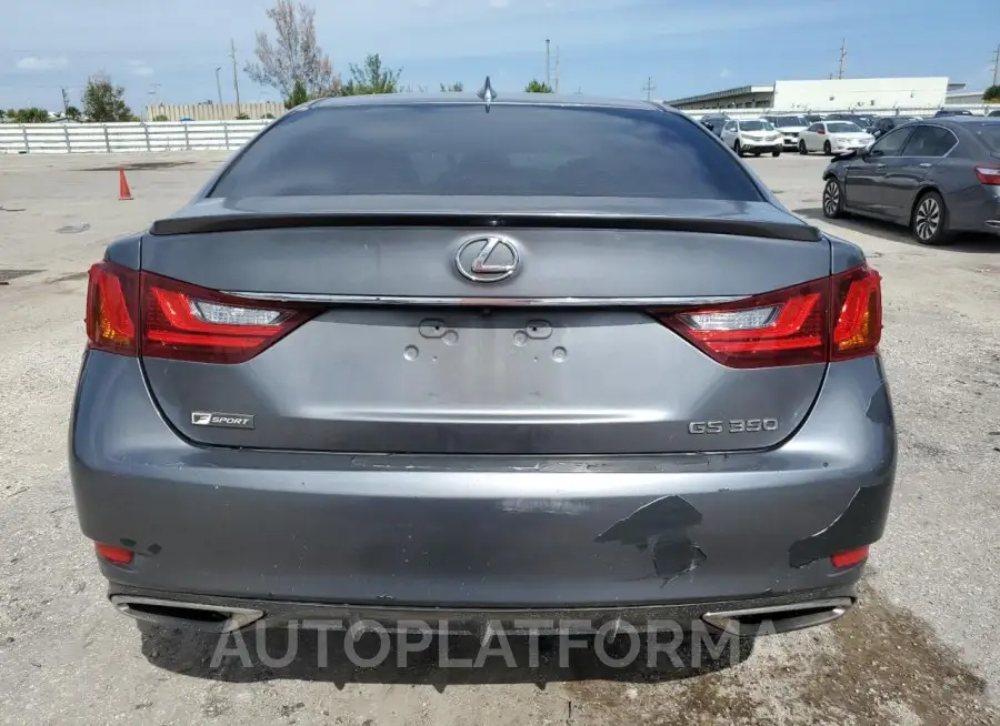 LEXUS GS 350 2015 vin JTHBE1BL2FA015558 from auto auction Copart