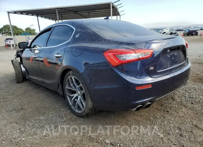 MASERATI GHIBLI S 2015 vin ZAM57RTA3F1150872 from auto auction Copart