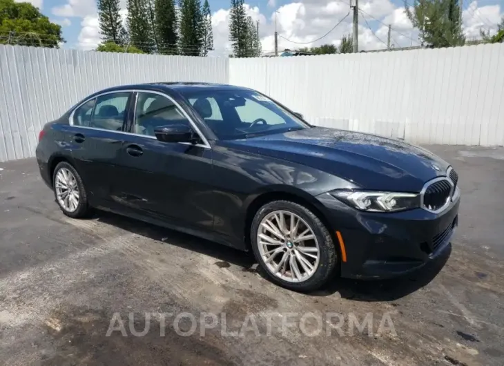 BMW 330I 2024 vin 3MW69FF04R8E14084 from auto auction Copart