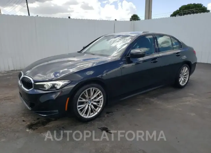 BMW 330I 2023 vin 3MW69FF08P8D70815 from auto auction Copart