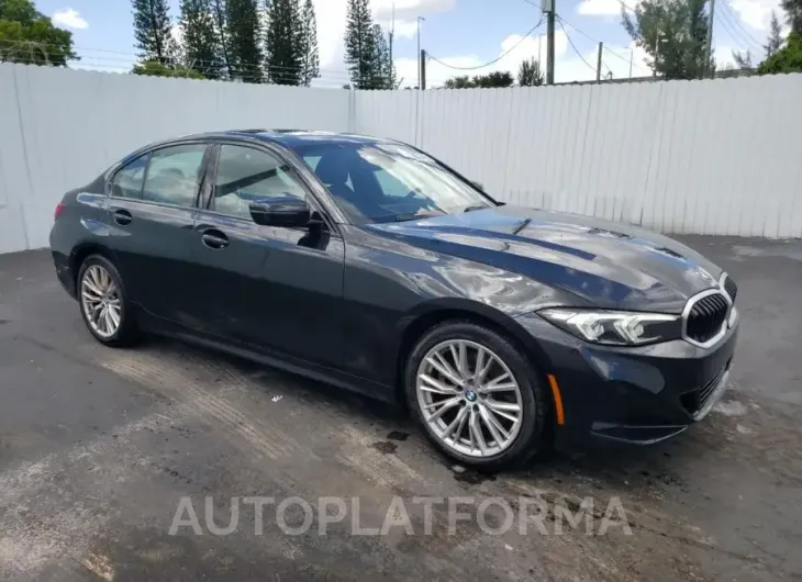 BMW 330I 2023 vin 3MW69FF08P8D70815 from auto auction Copart