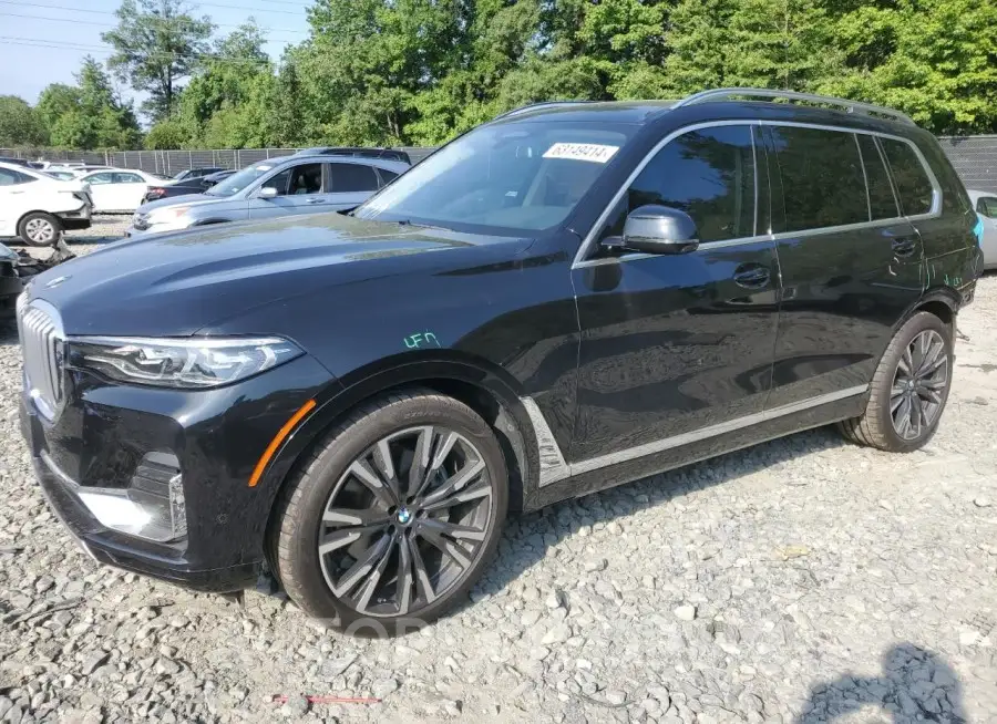 BMW X7 XDRIVE5 2019 vin 5UXCX4C50KLS38129 from auto auction Copart