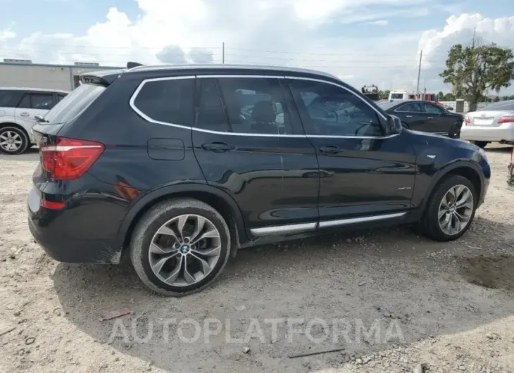 BMW X3 XDRIVE3 2016 vin 5UXWX7C56G0R17961 from auto auction Copart