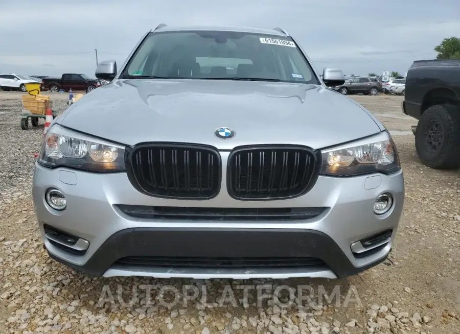 BMW X3 XDRIVE2 2017 vin 5UXWX9C37H0W74530 from auto auction Copart