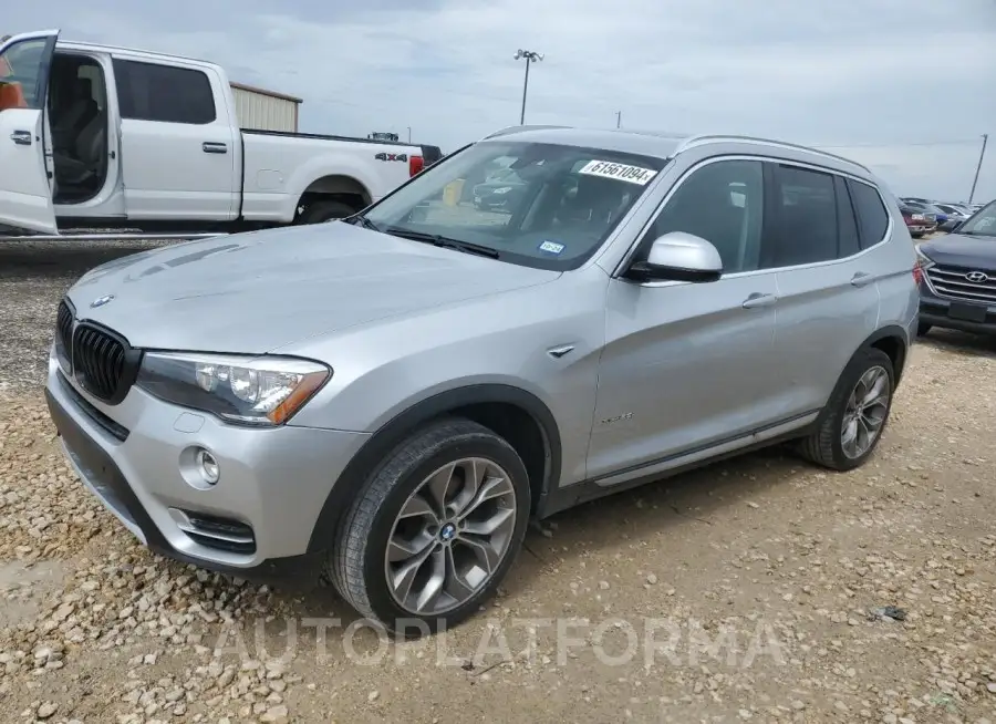 BMW X3 XDRIVE2 2017 vin 5UXWX9C37H0W74530 from auto auction Copart